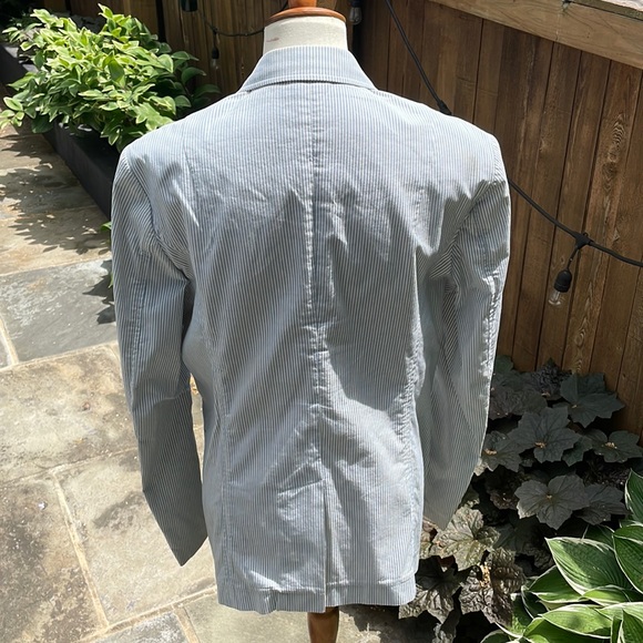 Rag & Bone Seersucker Blazer - Picture 5 of 11